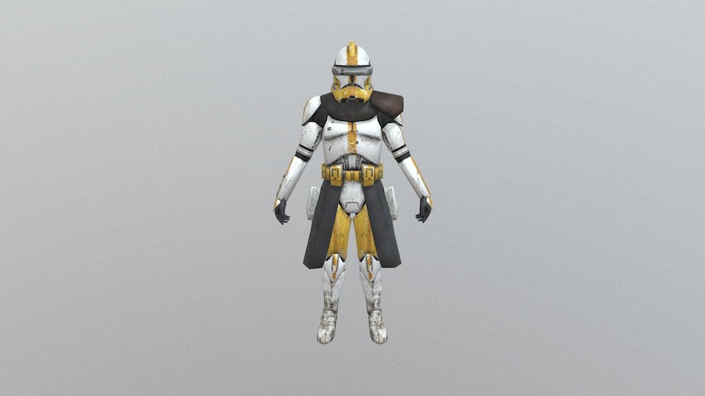 Commander Bly 3d model