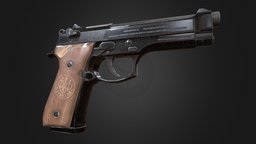 Beretta M9 Semiautomatic Pistol PBR