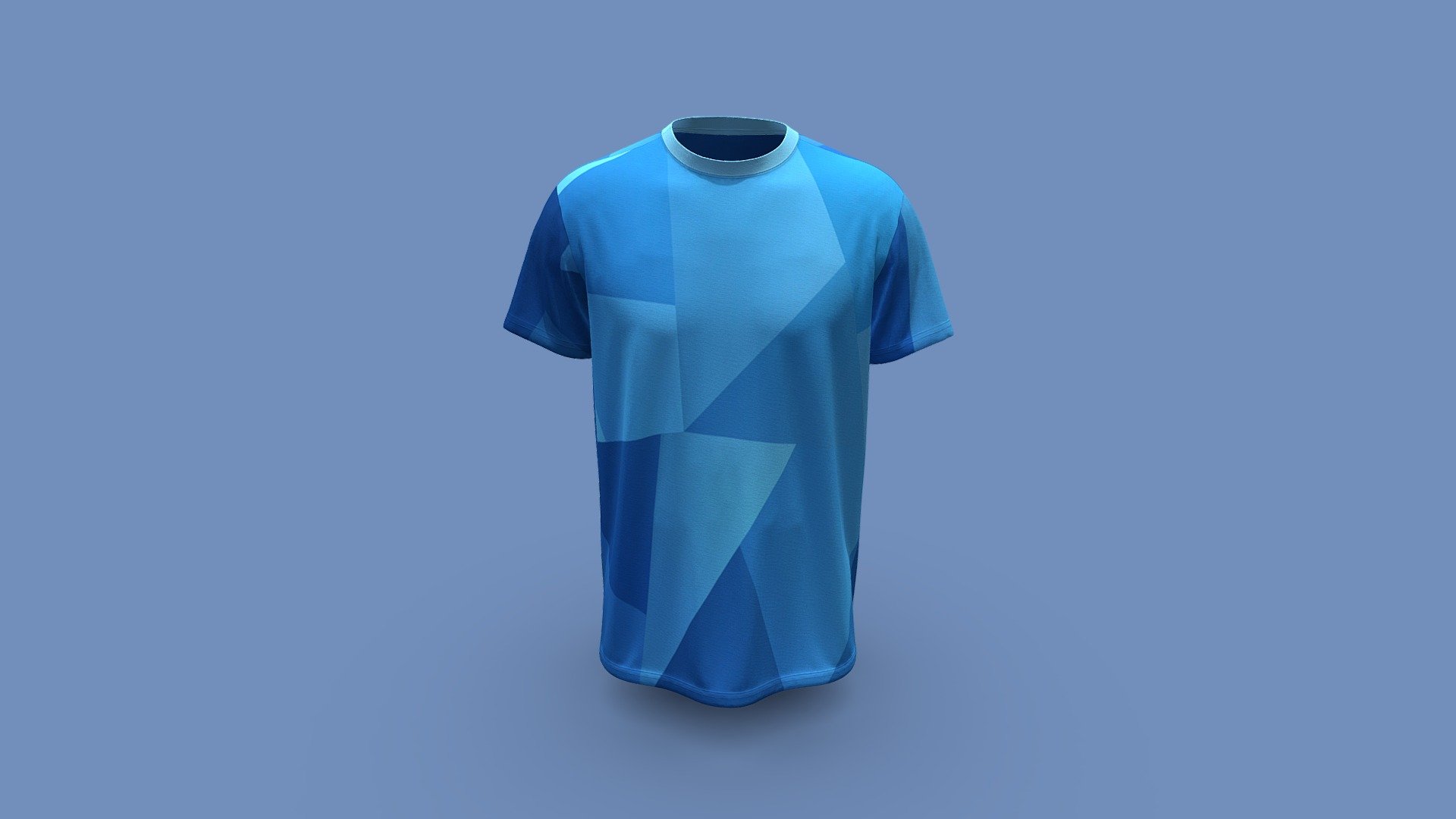 3D Art T- Shirt Clothing 3d model