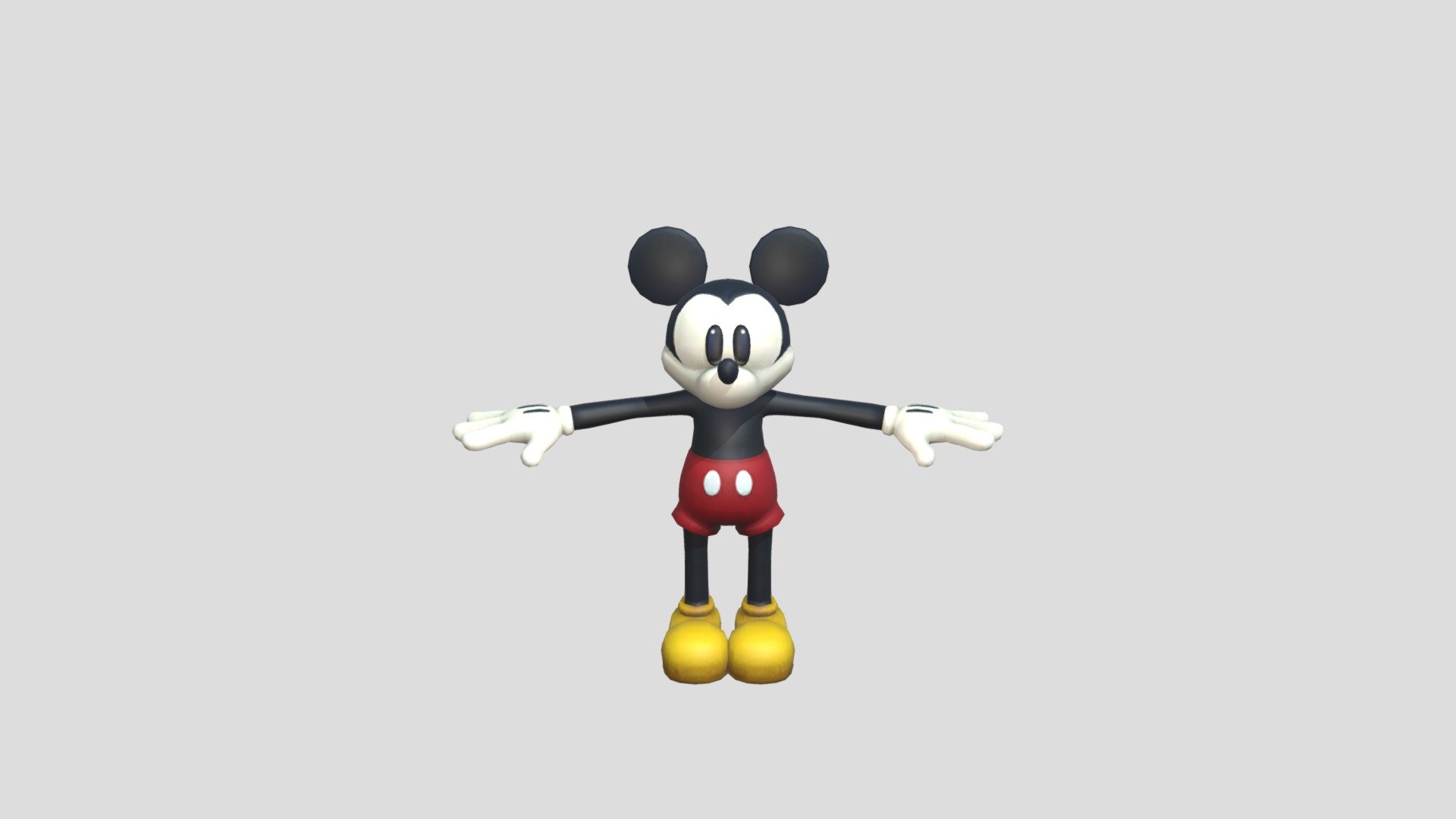 Epic Mickey 2 | Mickey Mouse 3d model