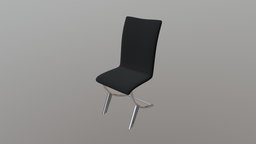 Delfin Dining Chair Black