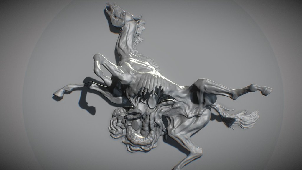 horse no more 3d model