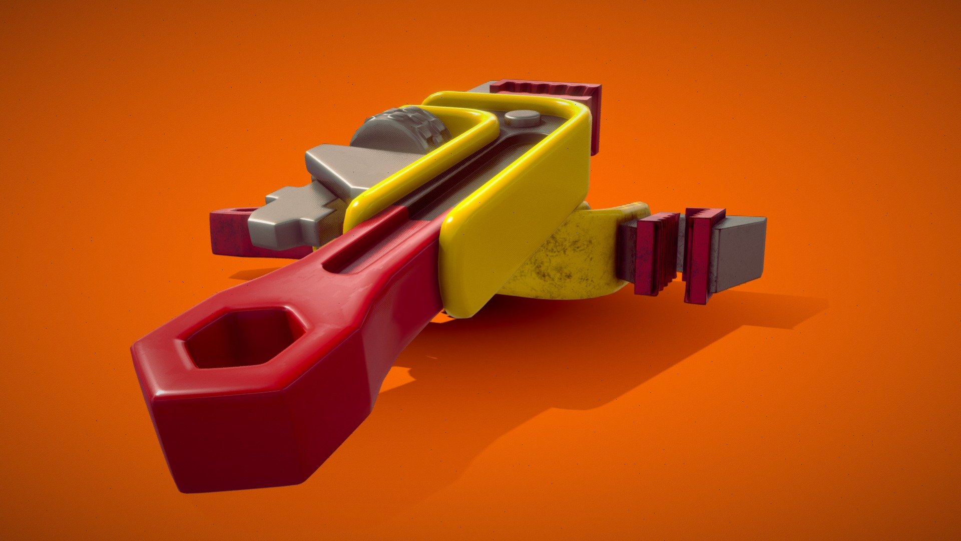 Stylized Wrench 3d model