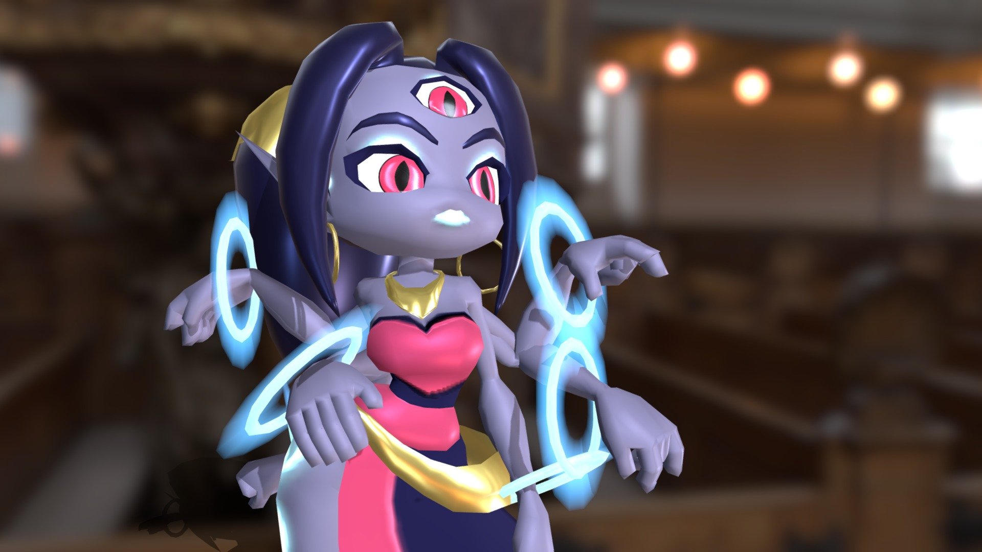 Eliza Chibi 3d model