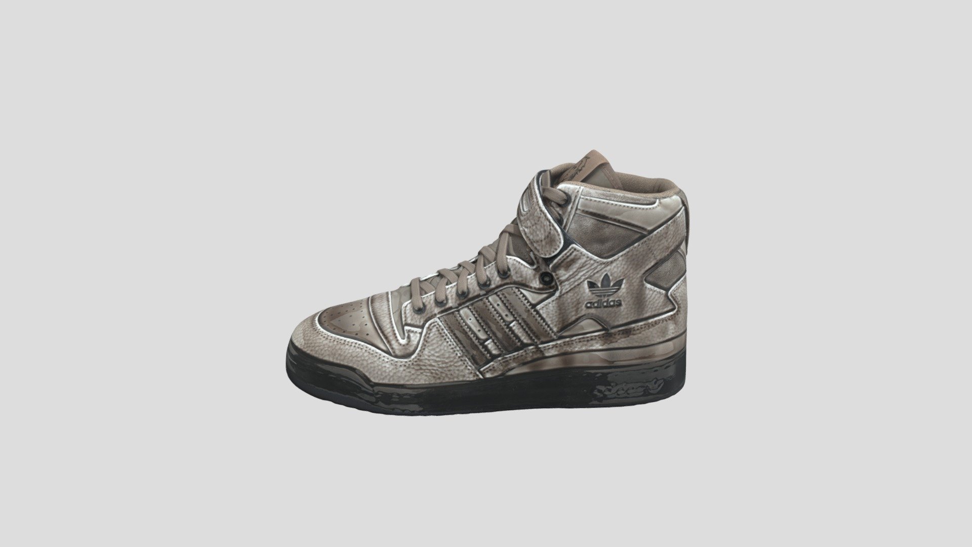 Jeremy Scott X Adidas Originals Forum Dipped 3d model