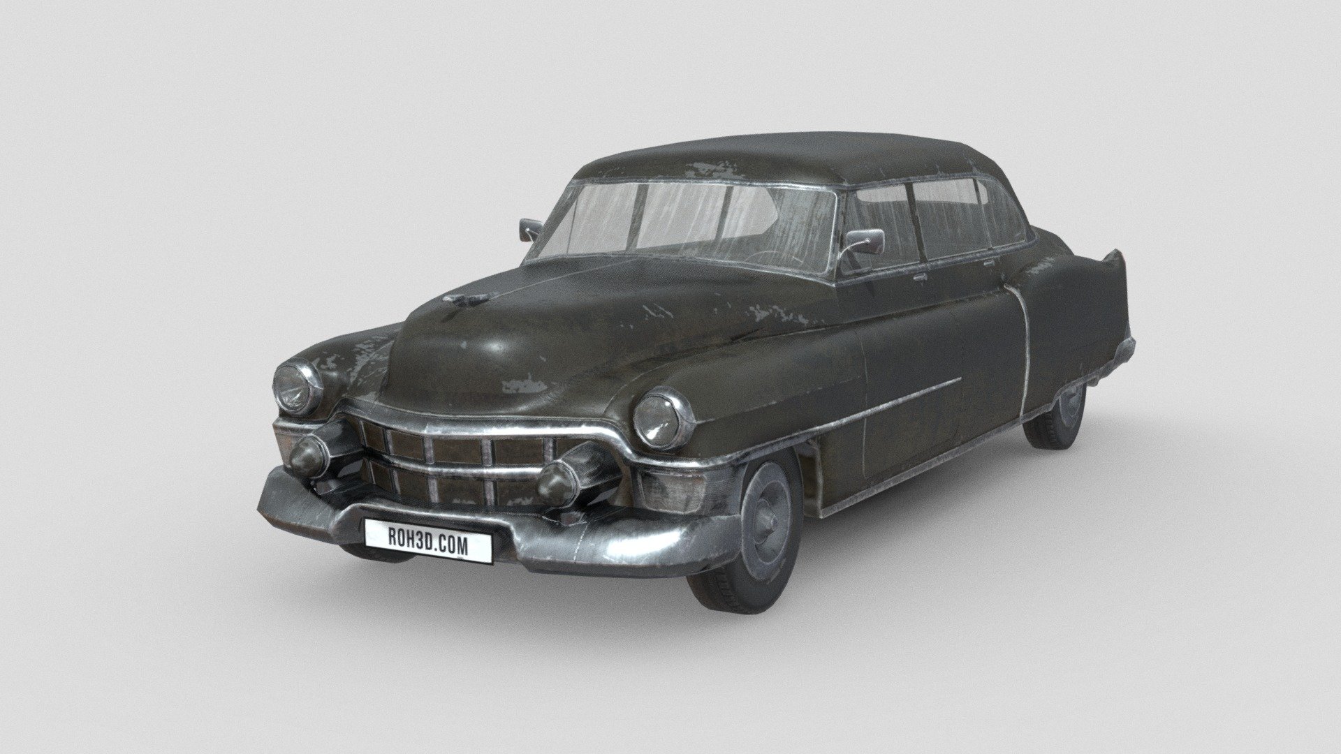 Dirty Car 3d model