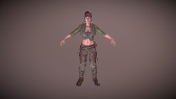 Rigged Female Survivor A