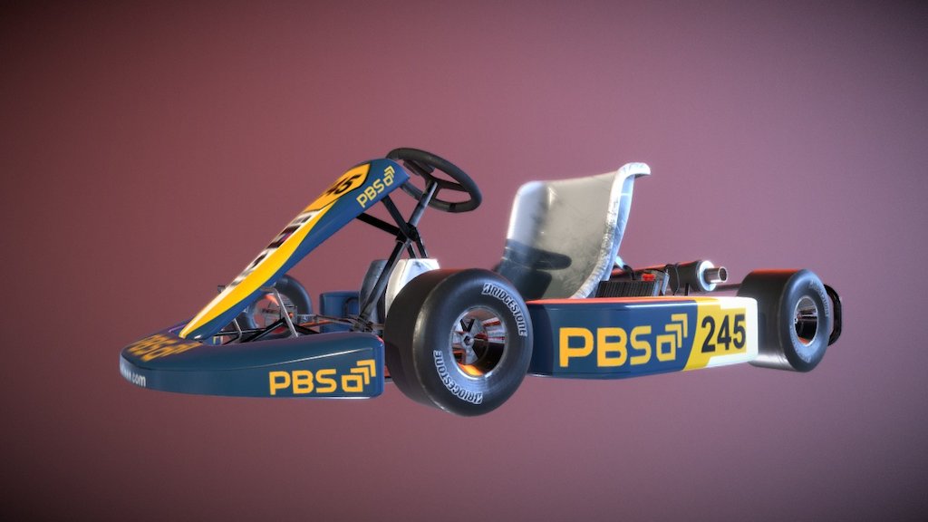 Go Kart 3d model