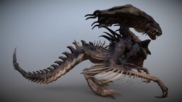 Draconic Xenomorph Queen