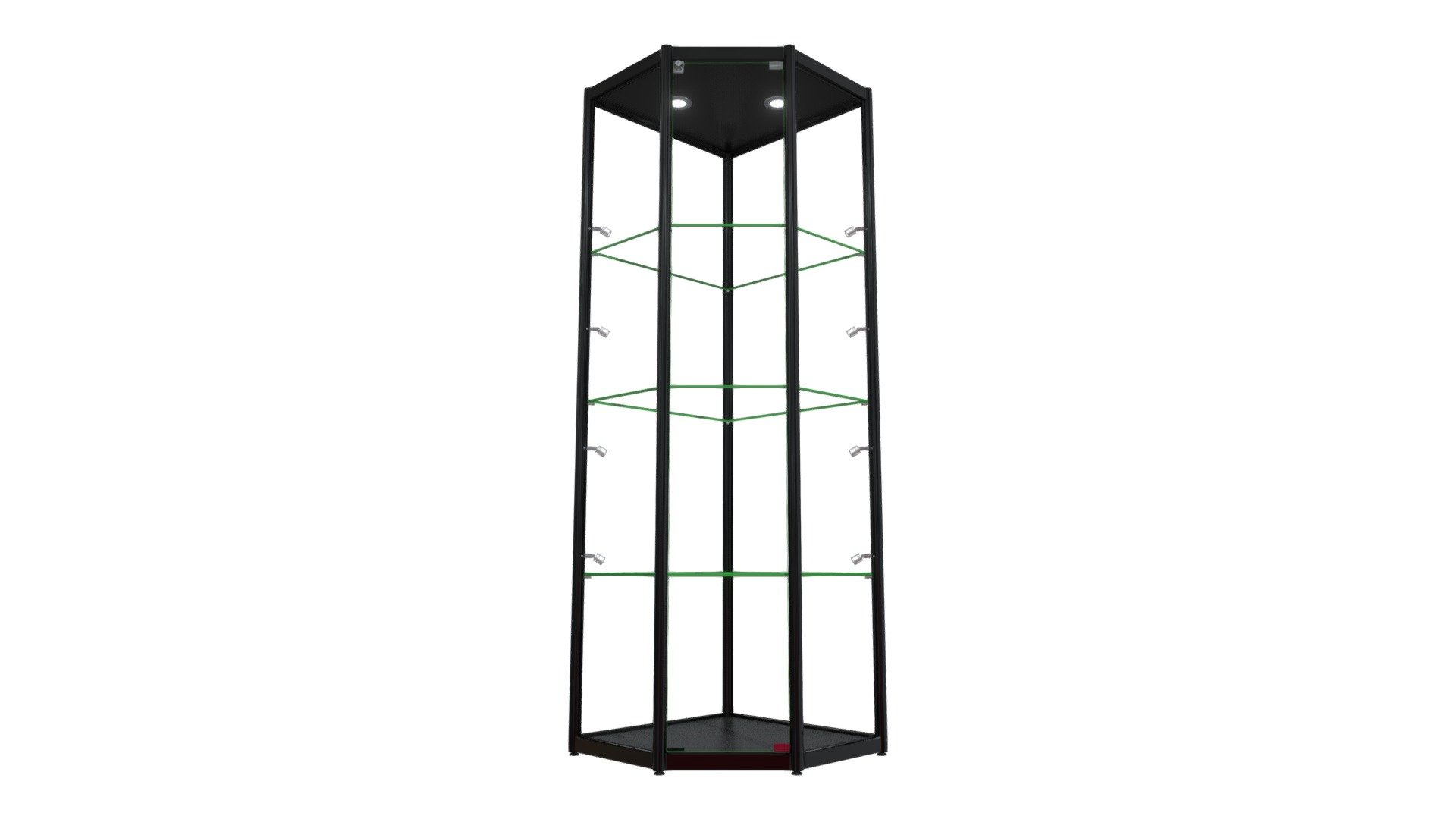 Cruiser Corner display cabinet 3d model