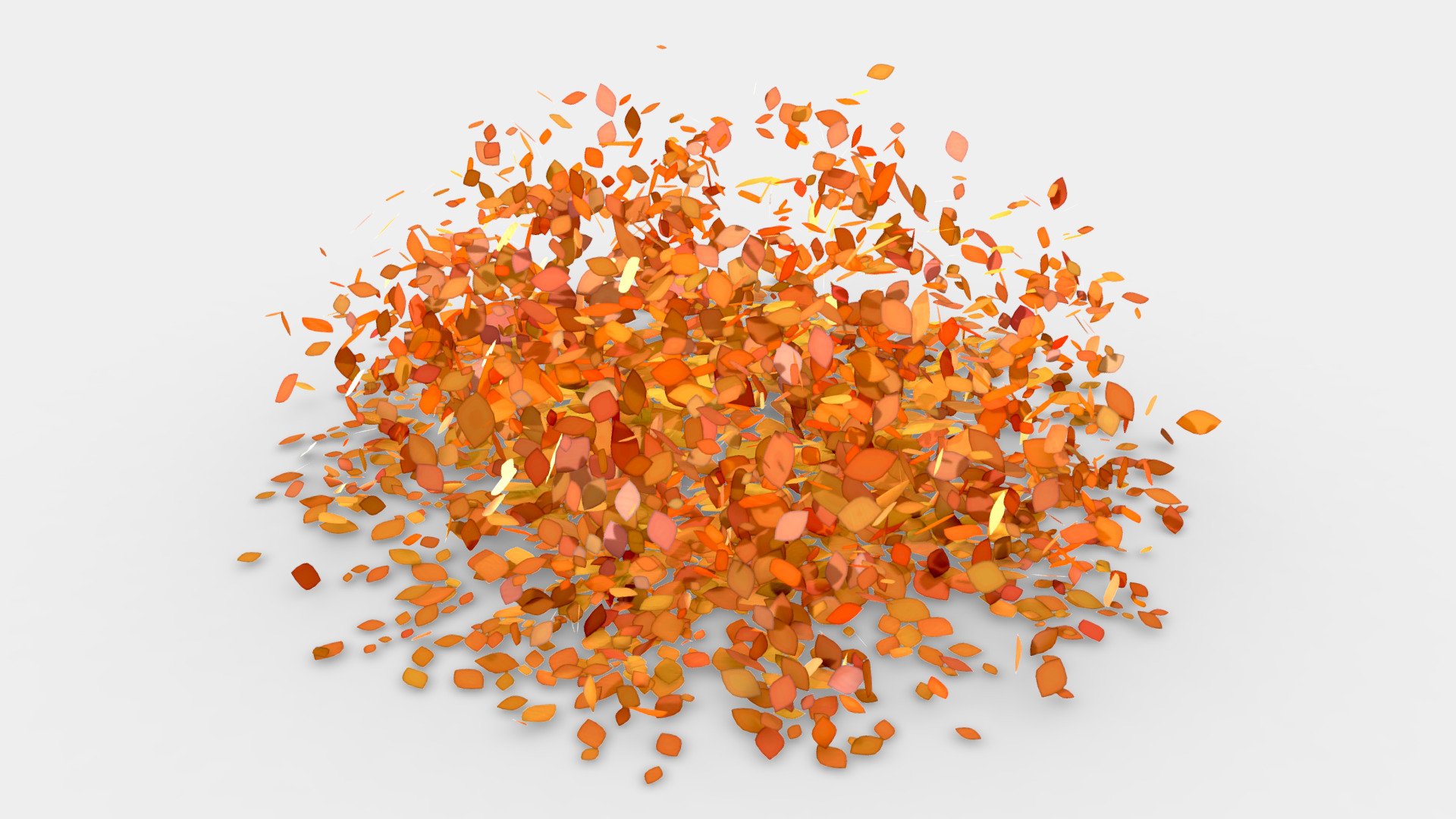 Autumn Leaves 3d model