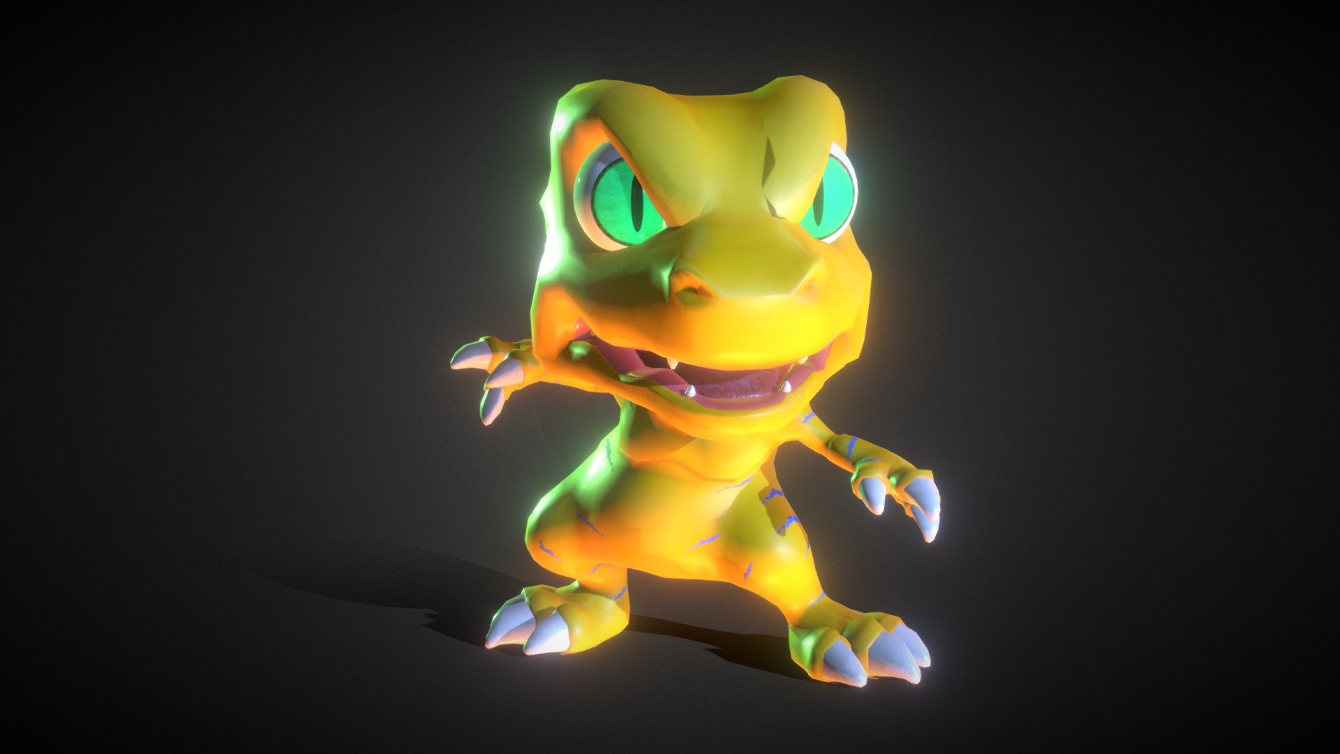 Agumon X 3d model