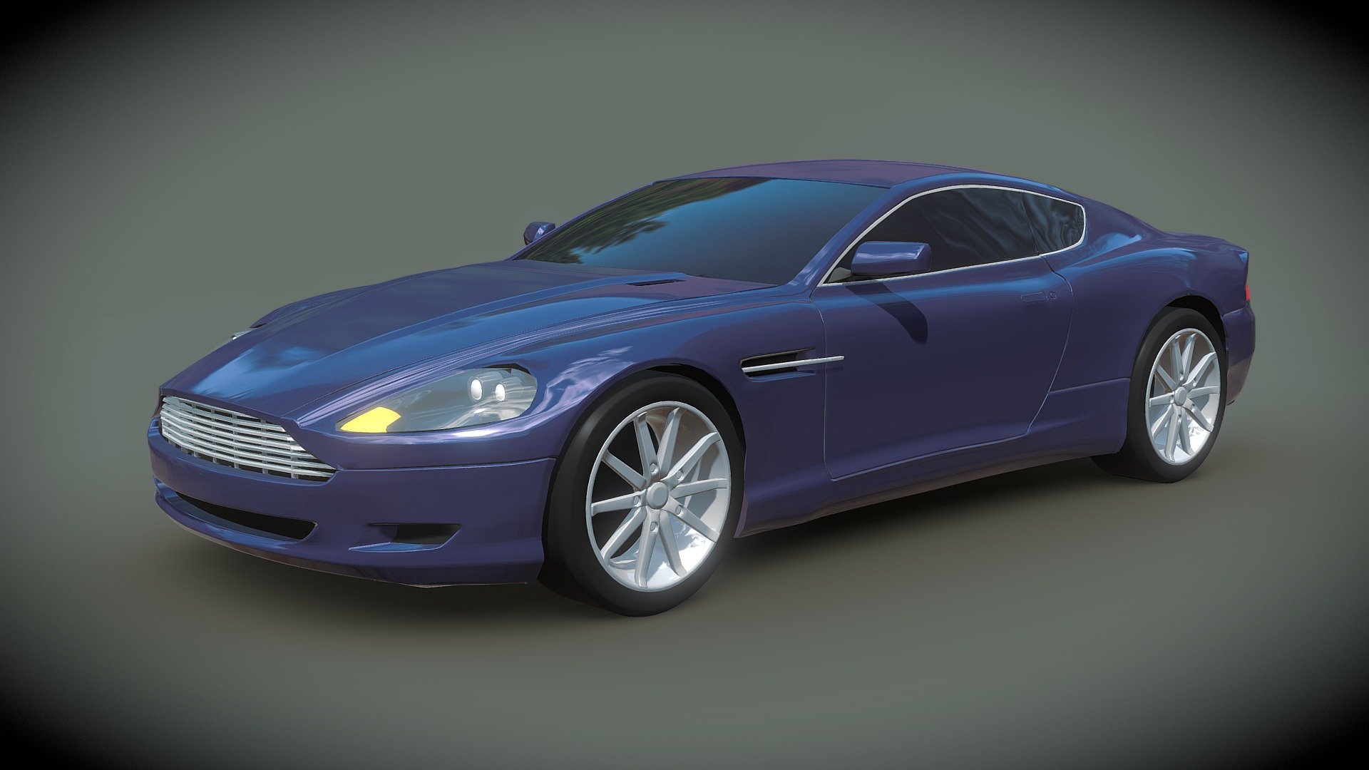 Aston Martin DB 9 redesign 3d model