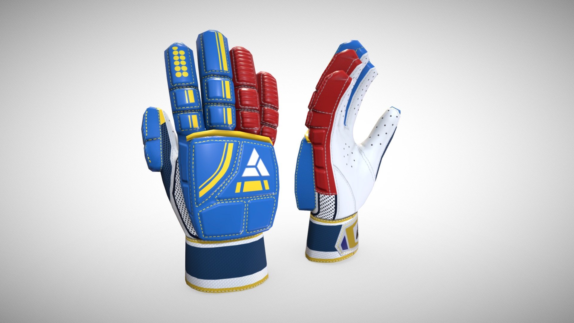 Cricket Glove 3d model