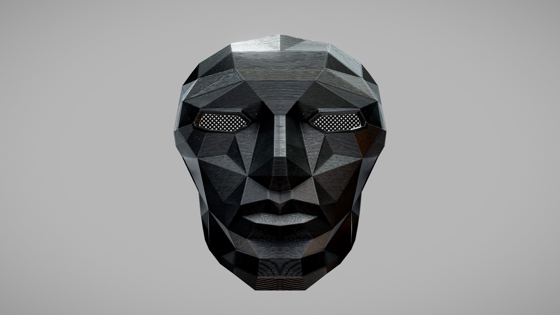 Front Man Mask 3d model