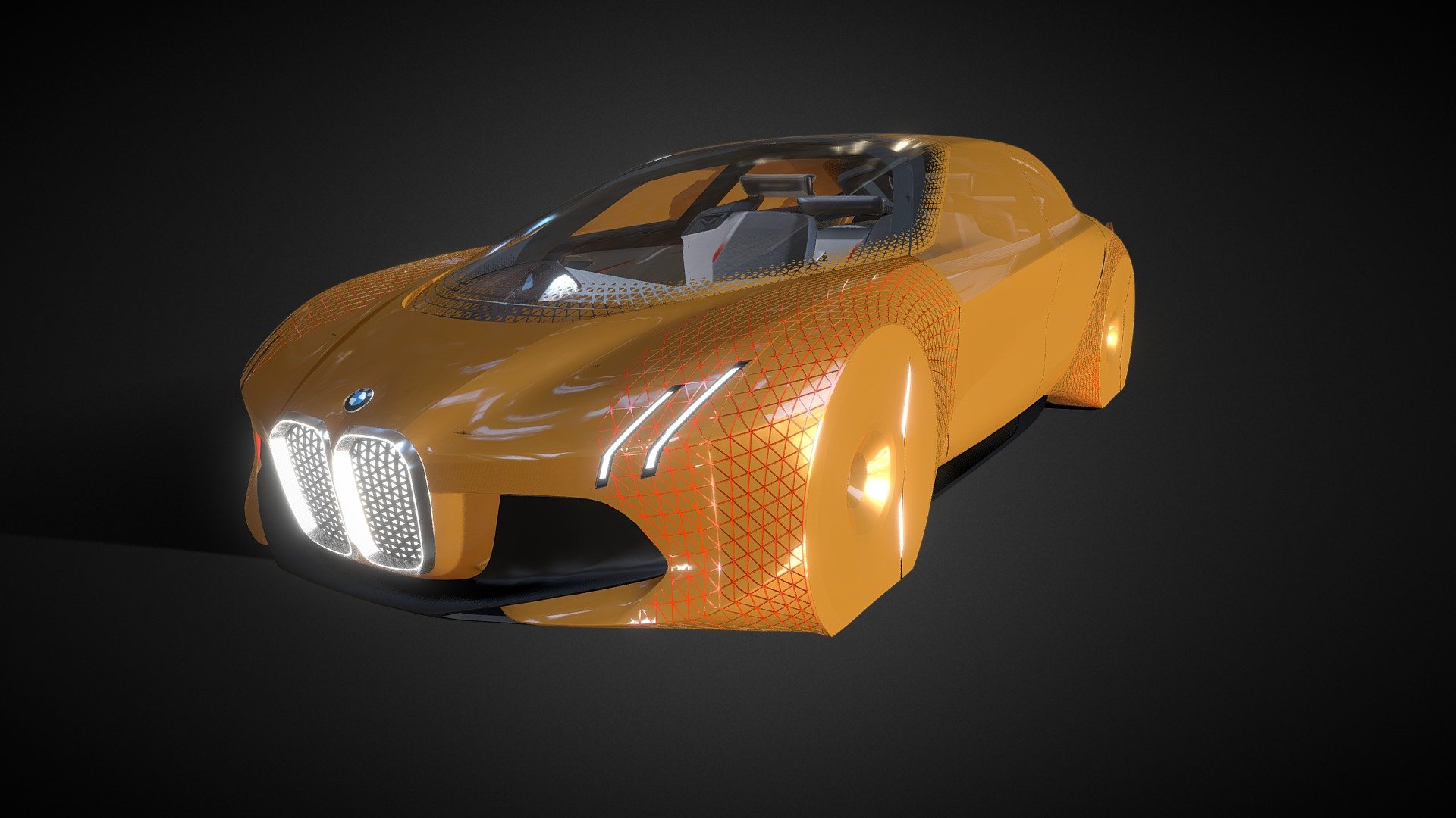 BMW NEXT 100 Concept 3d model