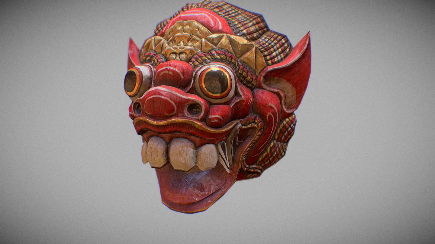 mask 3d model