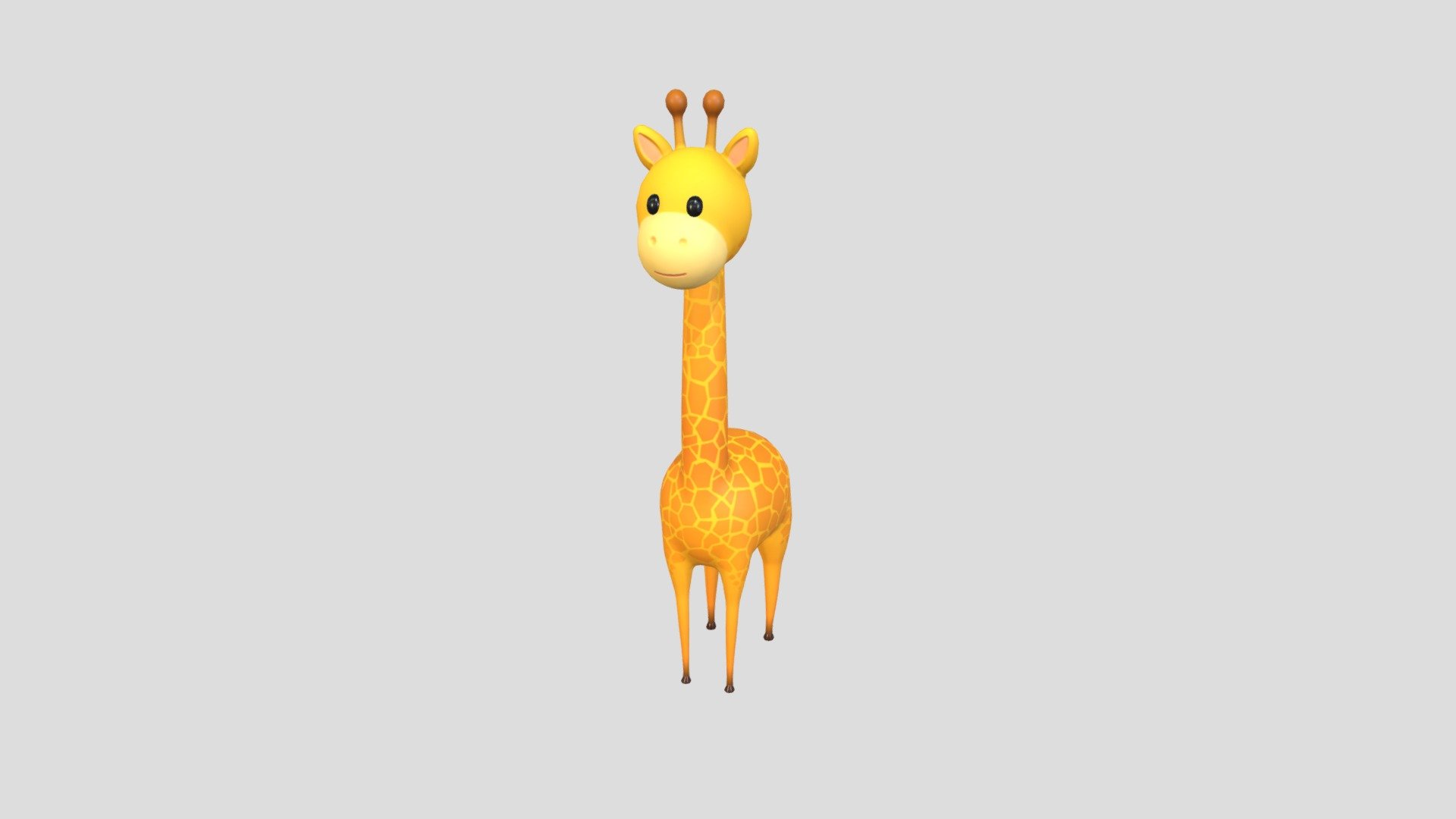 Character003 Giraffe 3d model