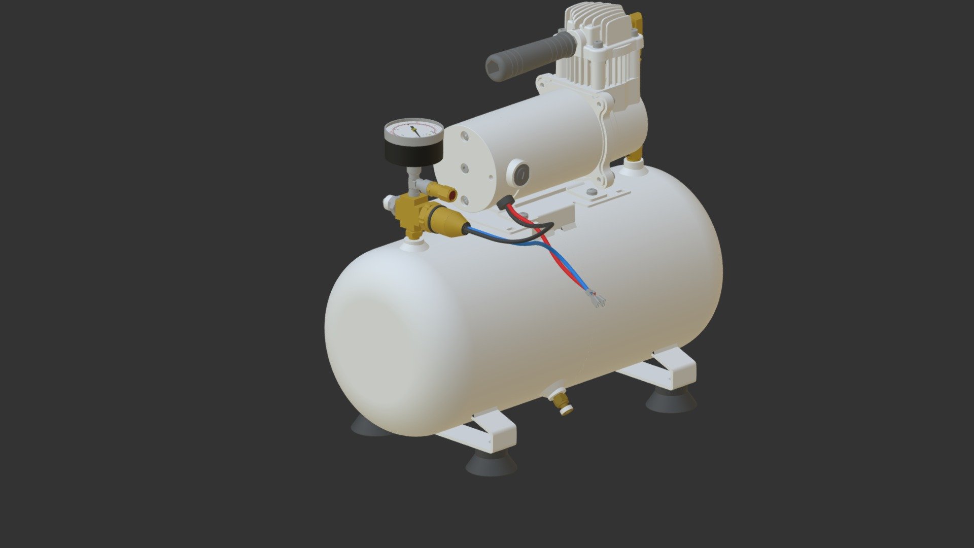 M3 Compressor 3d model