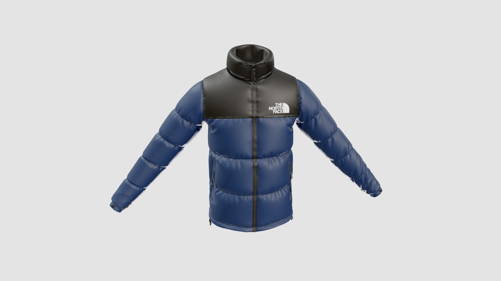 North Face Nuptse Jacket 3d model