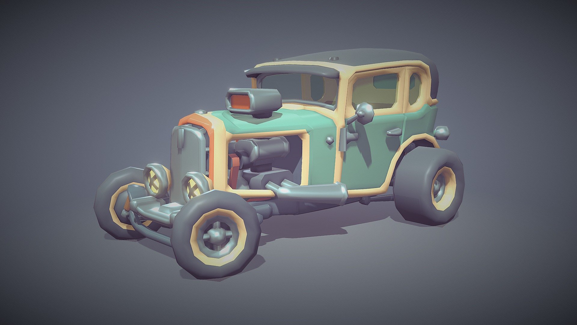 Hot Rod Constructor 3d model