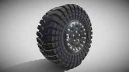 Tibus Offroad Wheel w Maxxis Trepador Tire