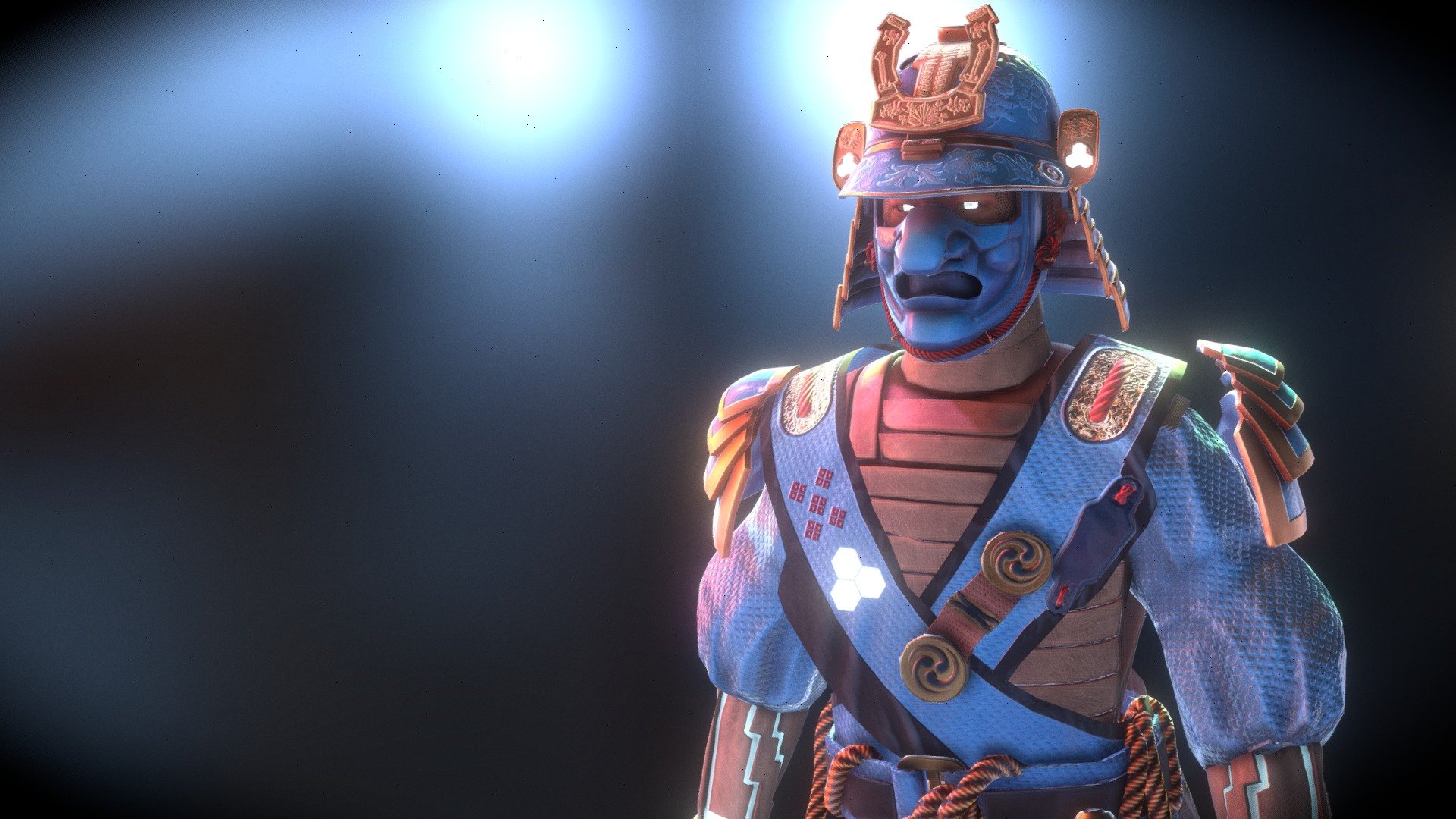 Samurai 3d model