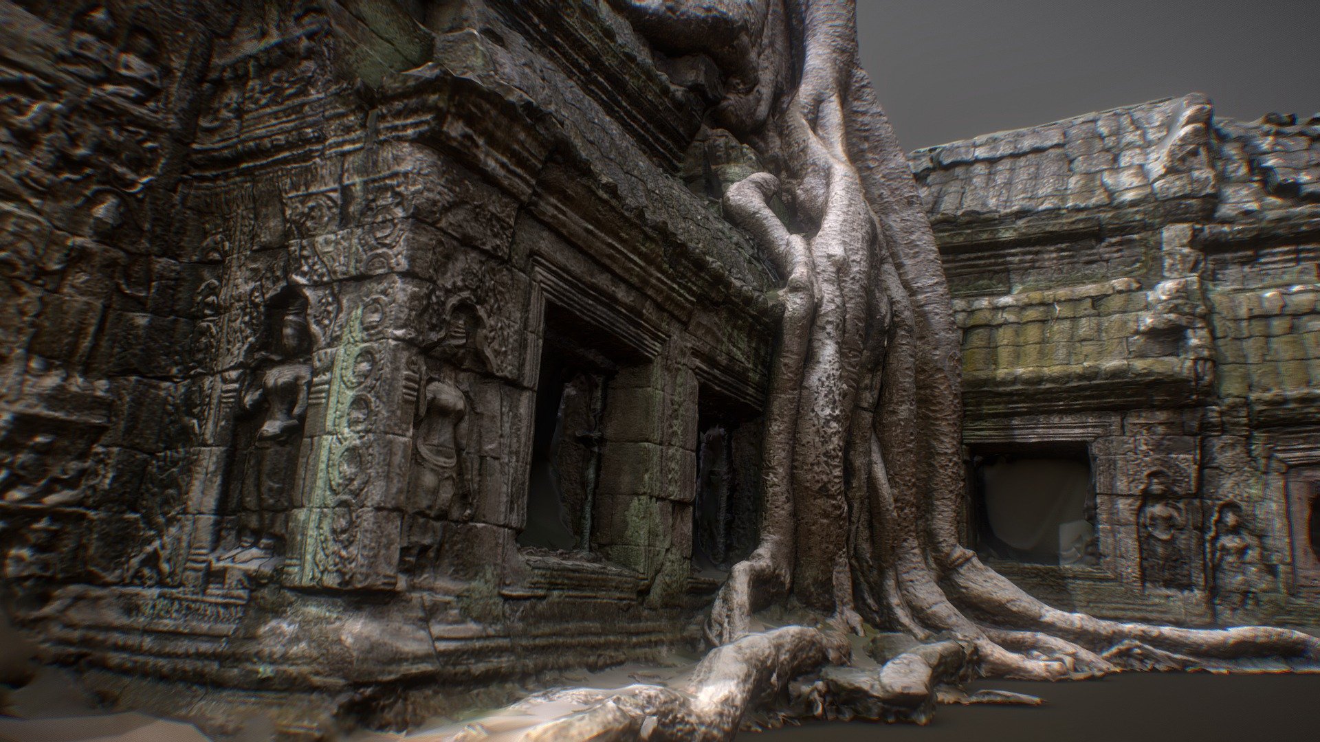 Ta Prohm 3d model