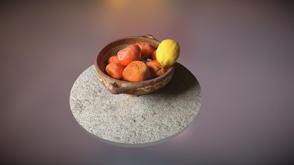 Fruit Bowl 3d model