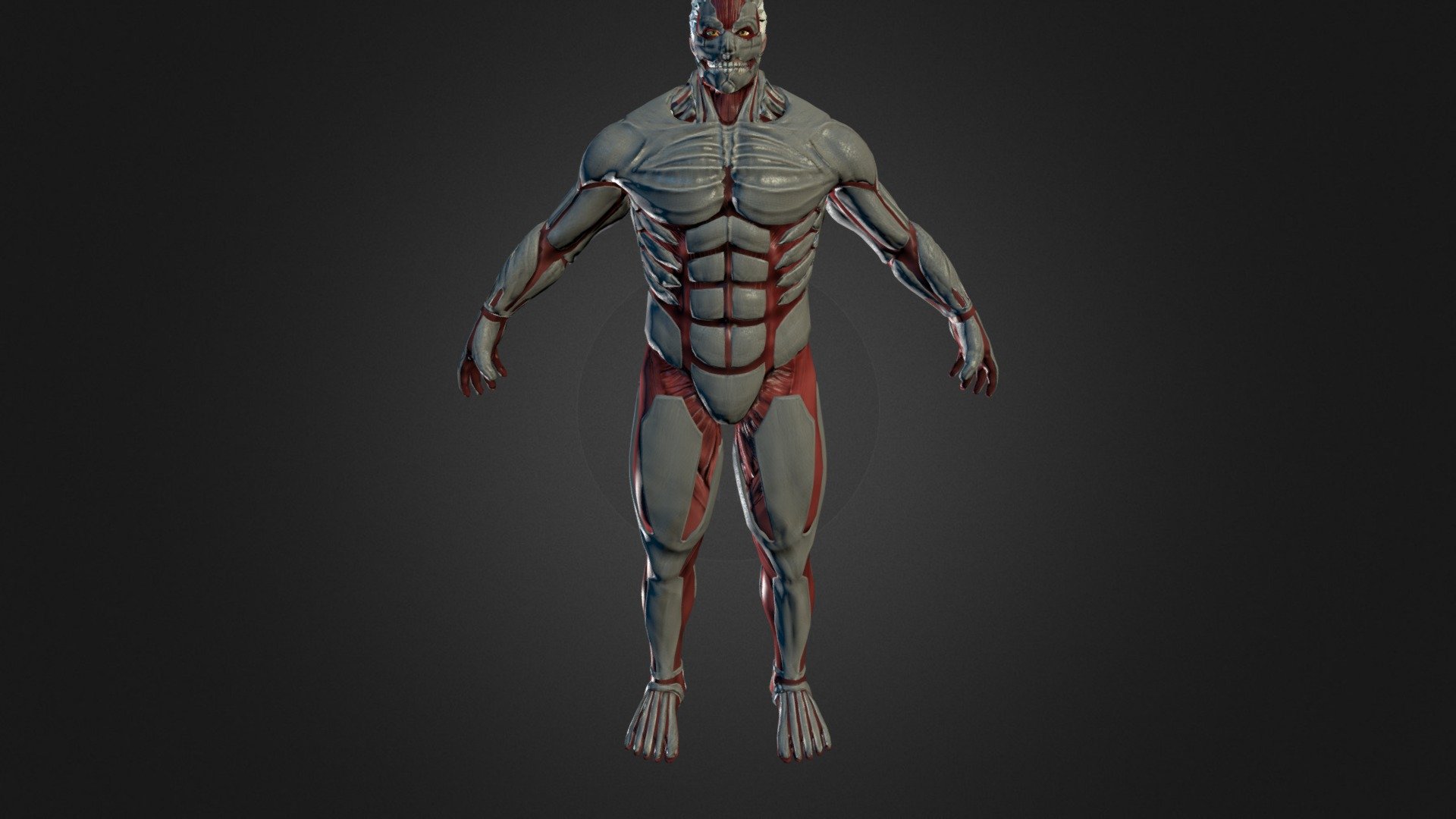 Armored Titan 3d model