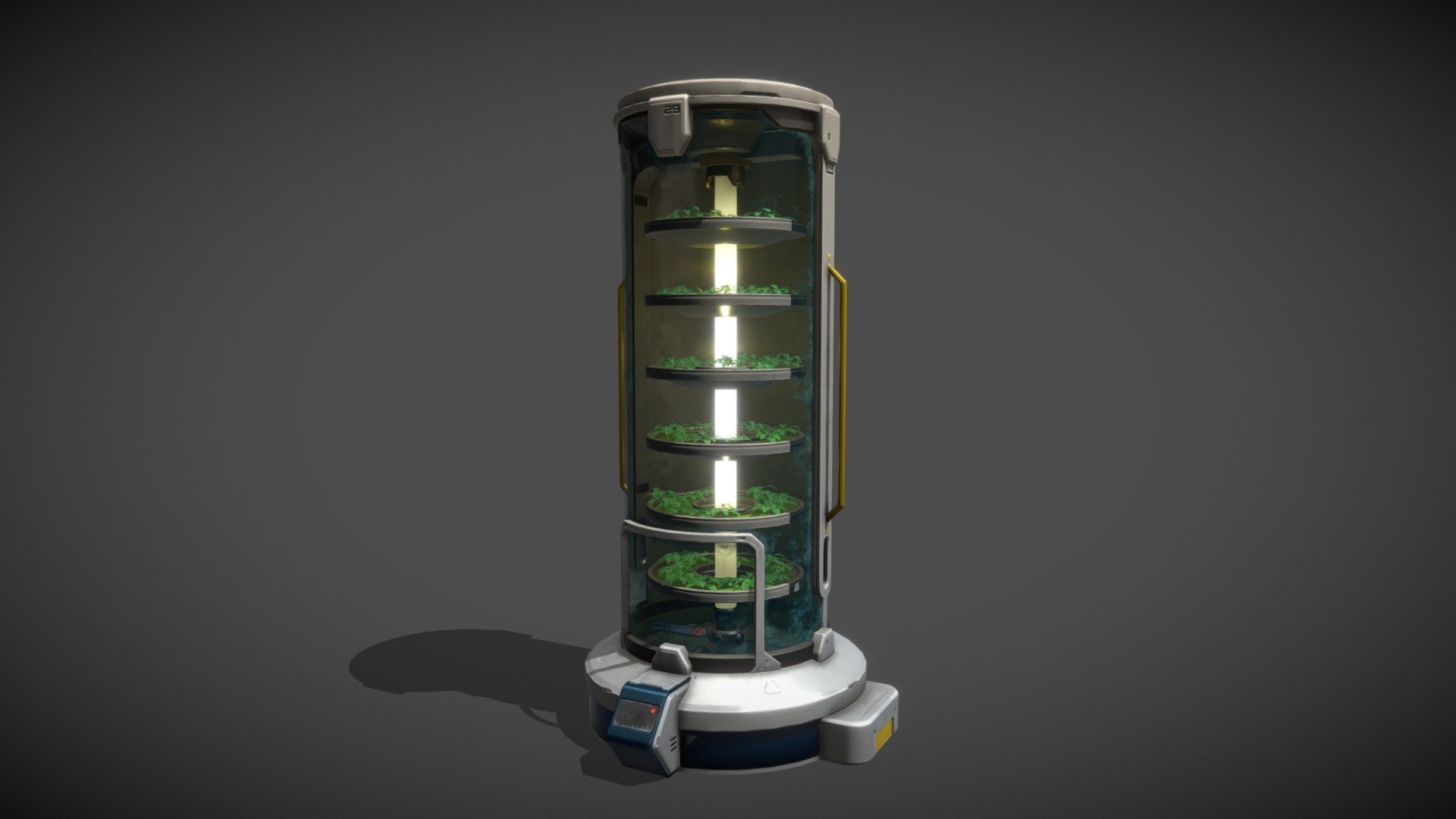 Oxygen Farm 3d model