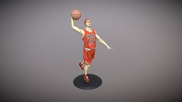 Hanamichi Sakuragi figure for 3d print