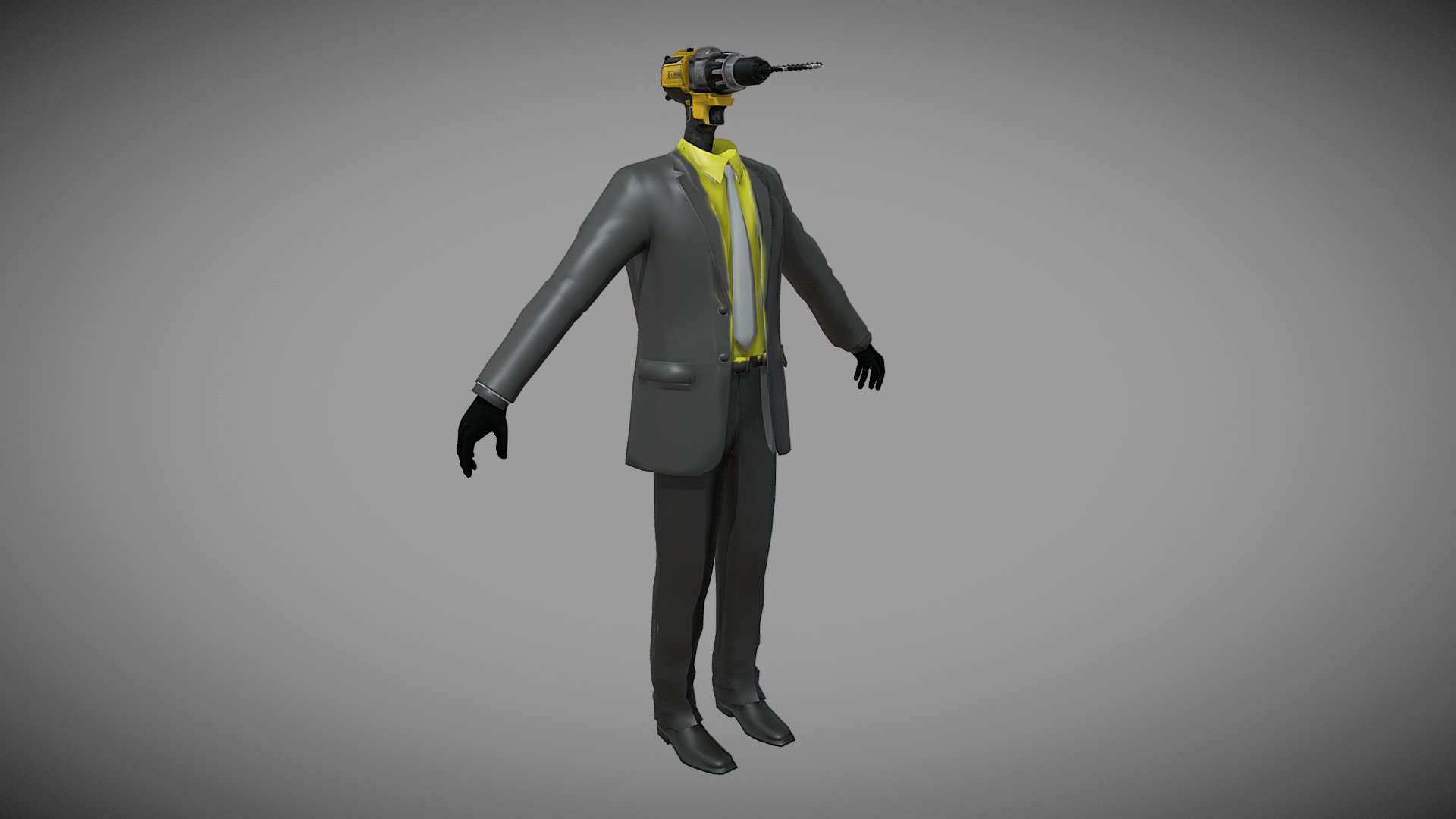 Drill Man Skibidi Multiverse 3d model