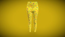 Yellow Girls Leggings Outfit