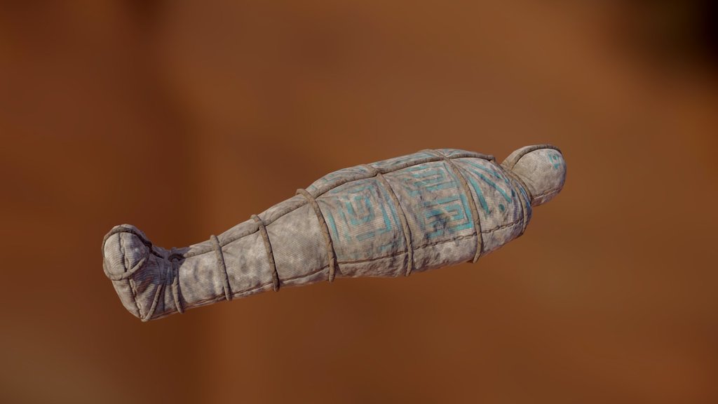 Ancient Mummy 3d model