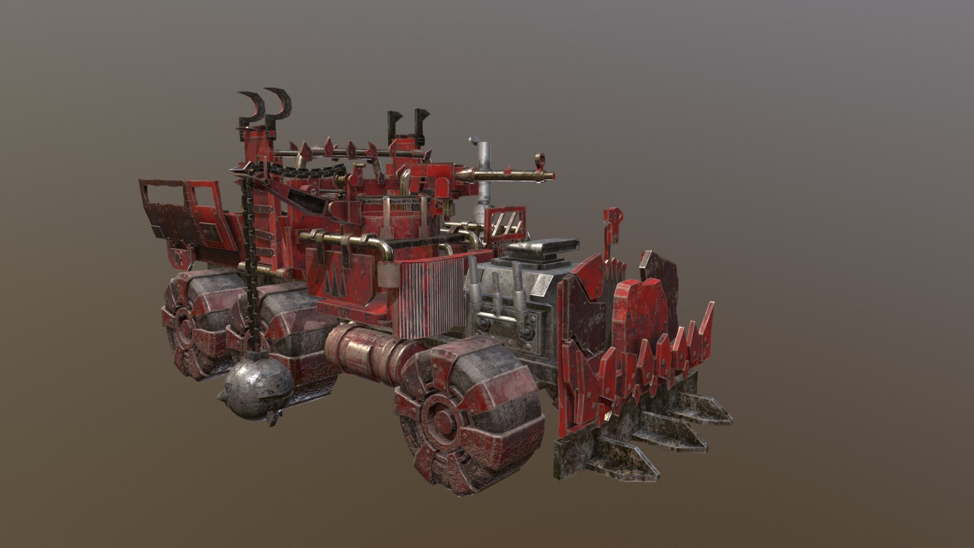 Ork Trukk 3d model