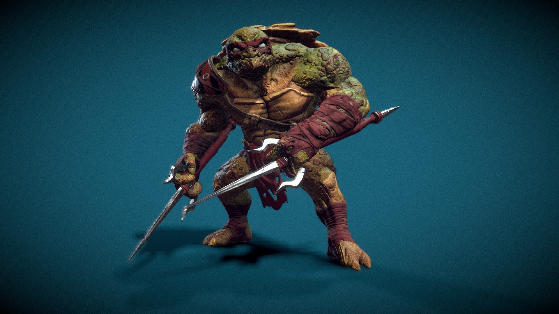 Teenage Mutant Ninja Turtles 3d model