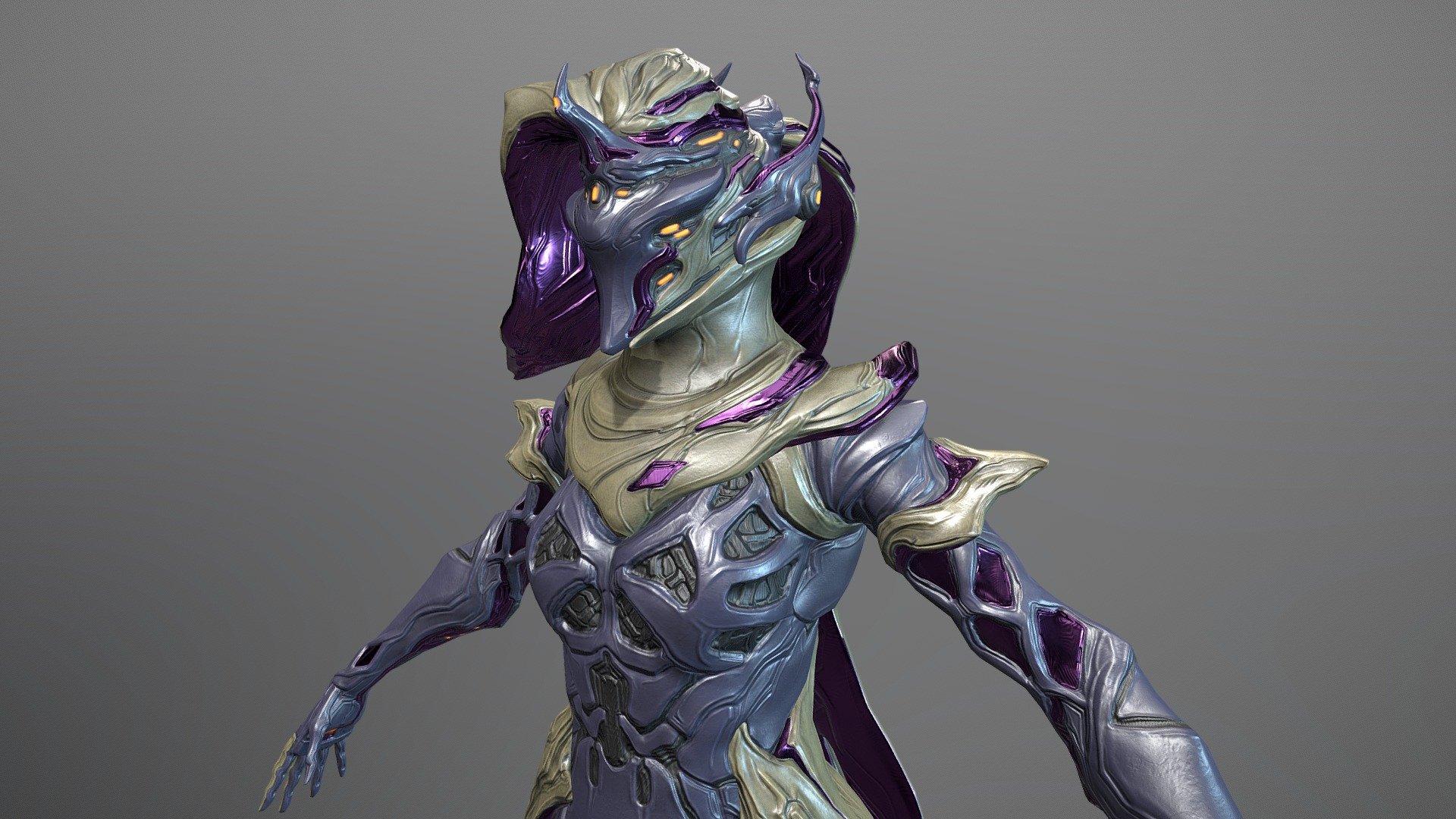 Wisp Gossamer Helmet 2.0 3d model