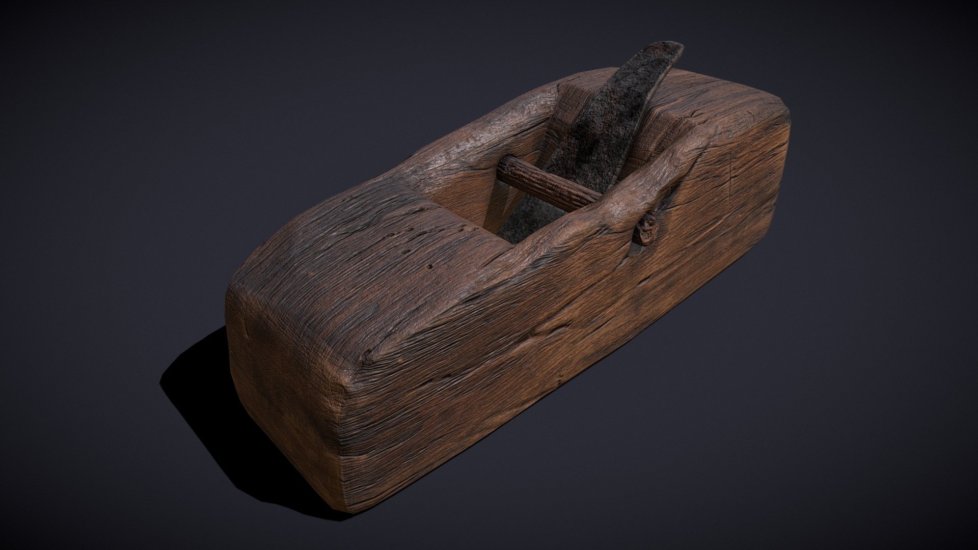 Medieval Wood Planar 3d model