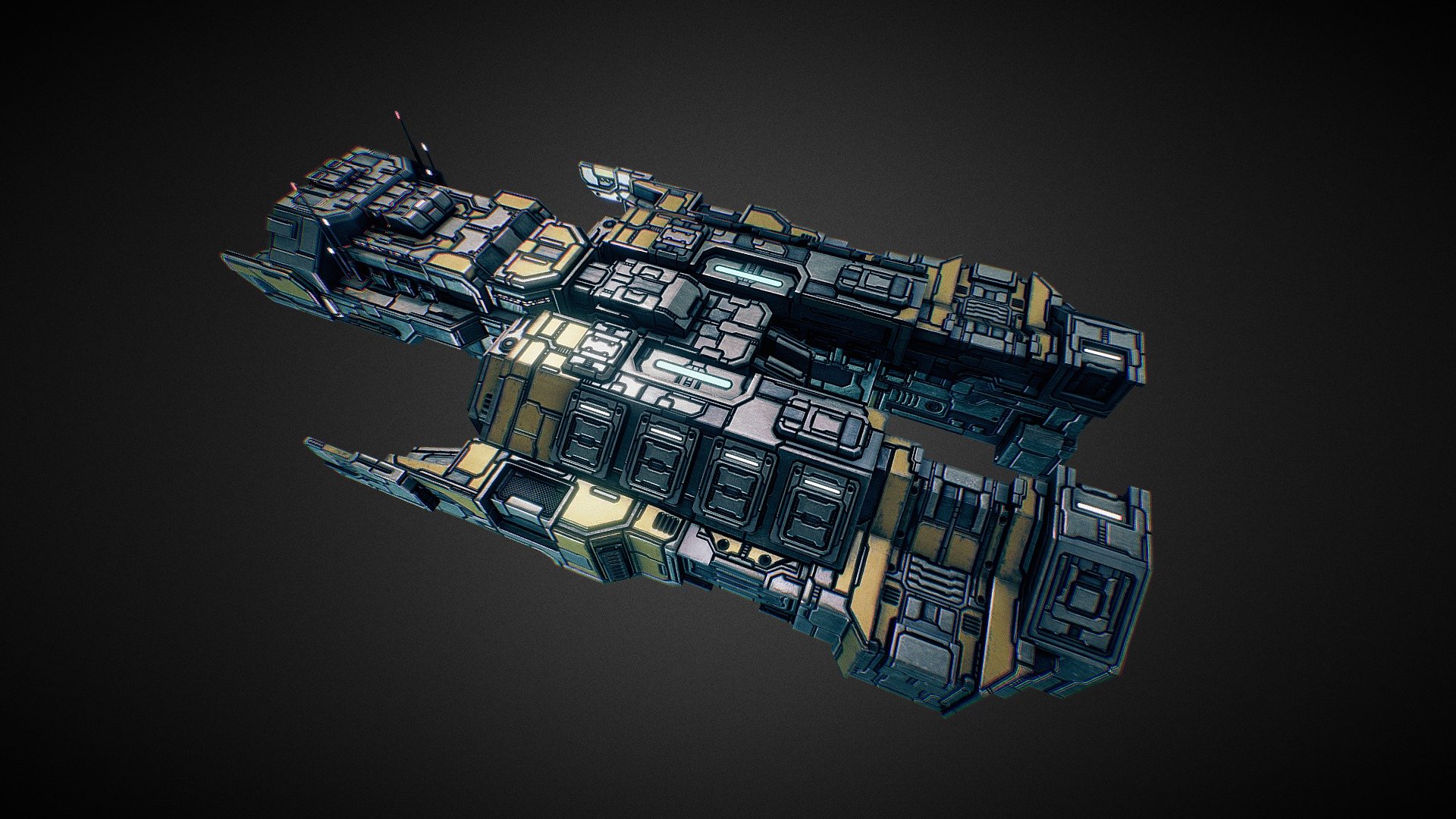 Starfall Tactics — Eureka Eclipse b.cruiser 3d model