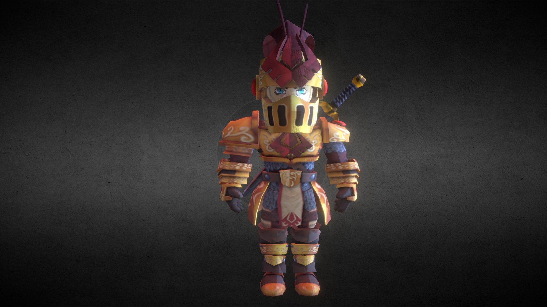 Knight Roblox 3d model