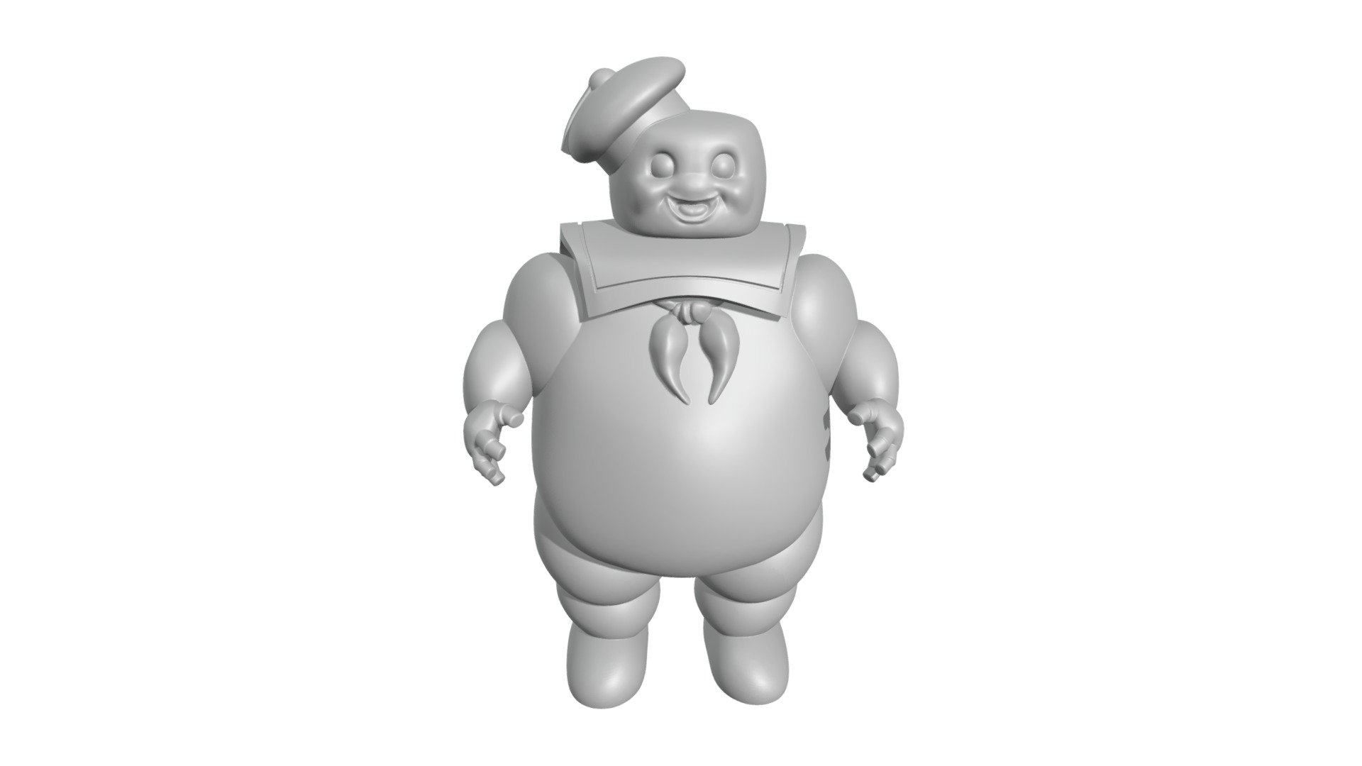 Marshmallow Man Stay Puft (Full model) 3d model