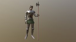 poleaxe knight