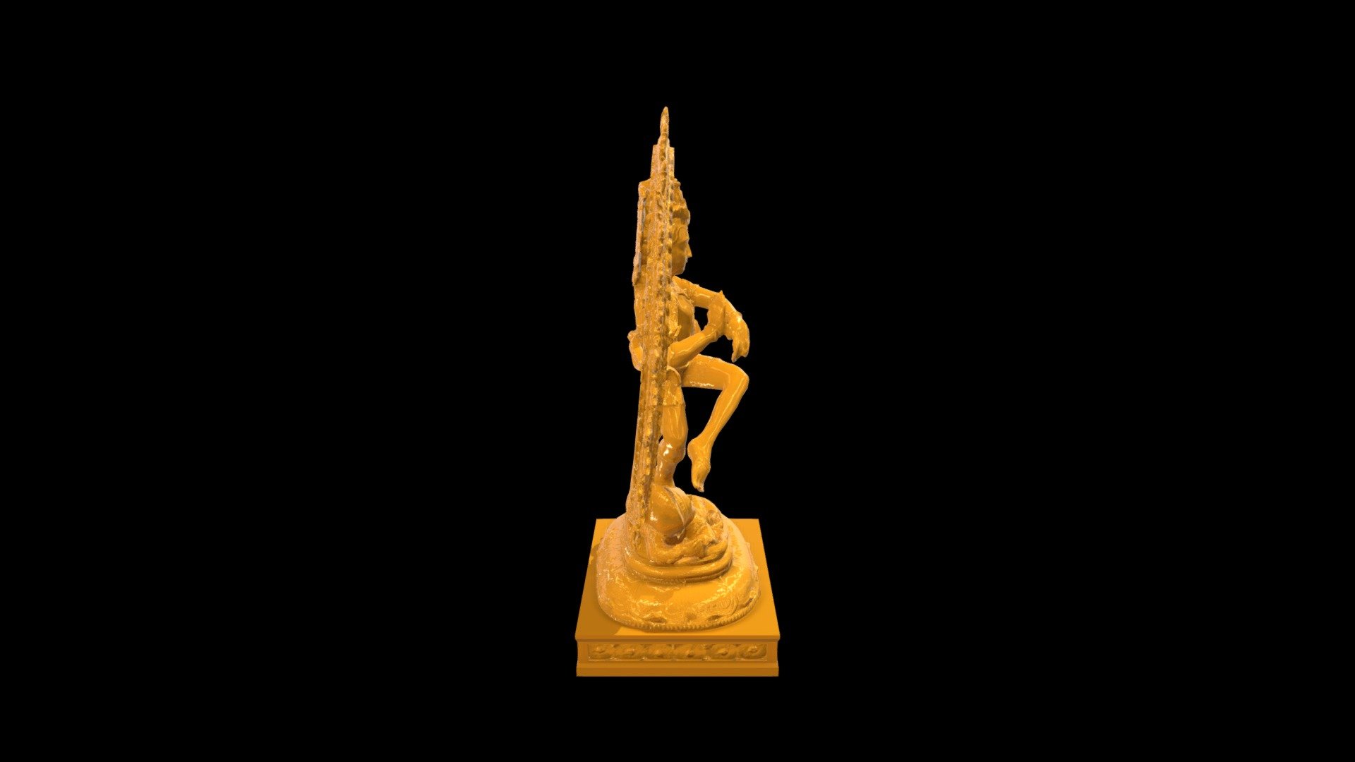 Nataraja Statue 3d model