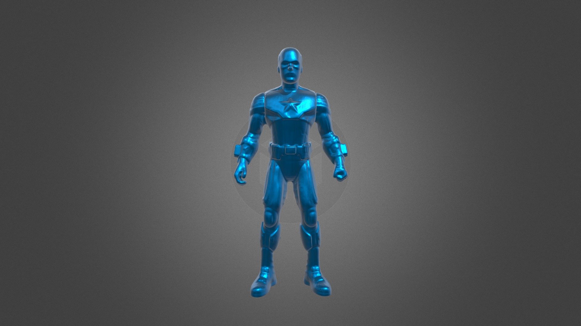 Captain America 3d model