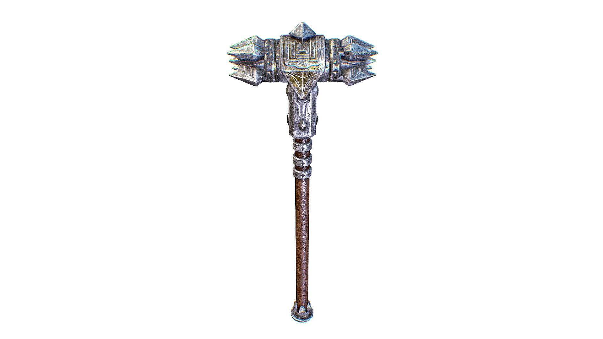 Medieval hammer Game Free 3d model