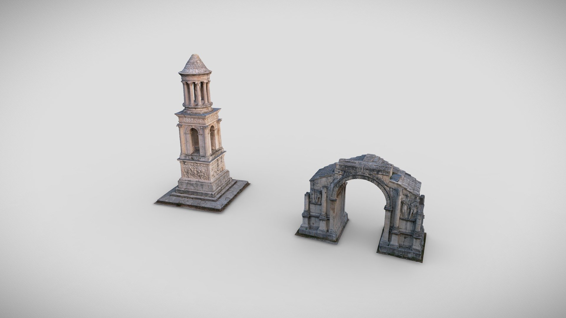 GLANUM 3d model