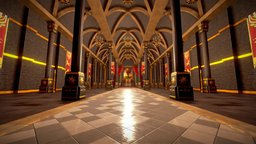 Gothic Throne Room