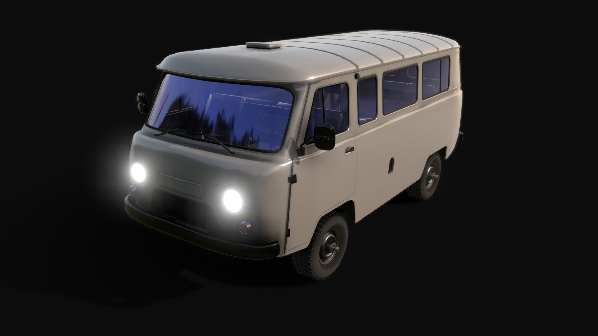 Uaz 3d model