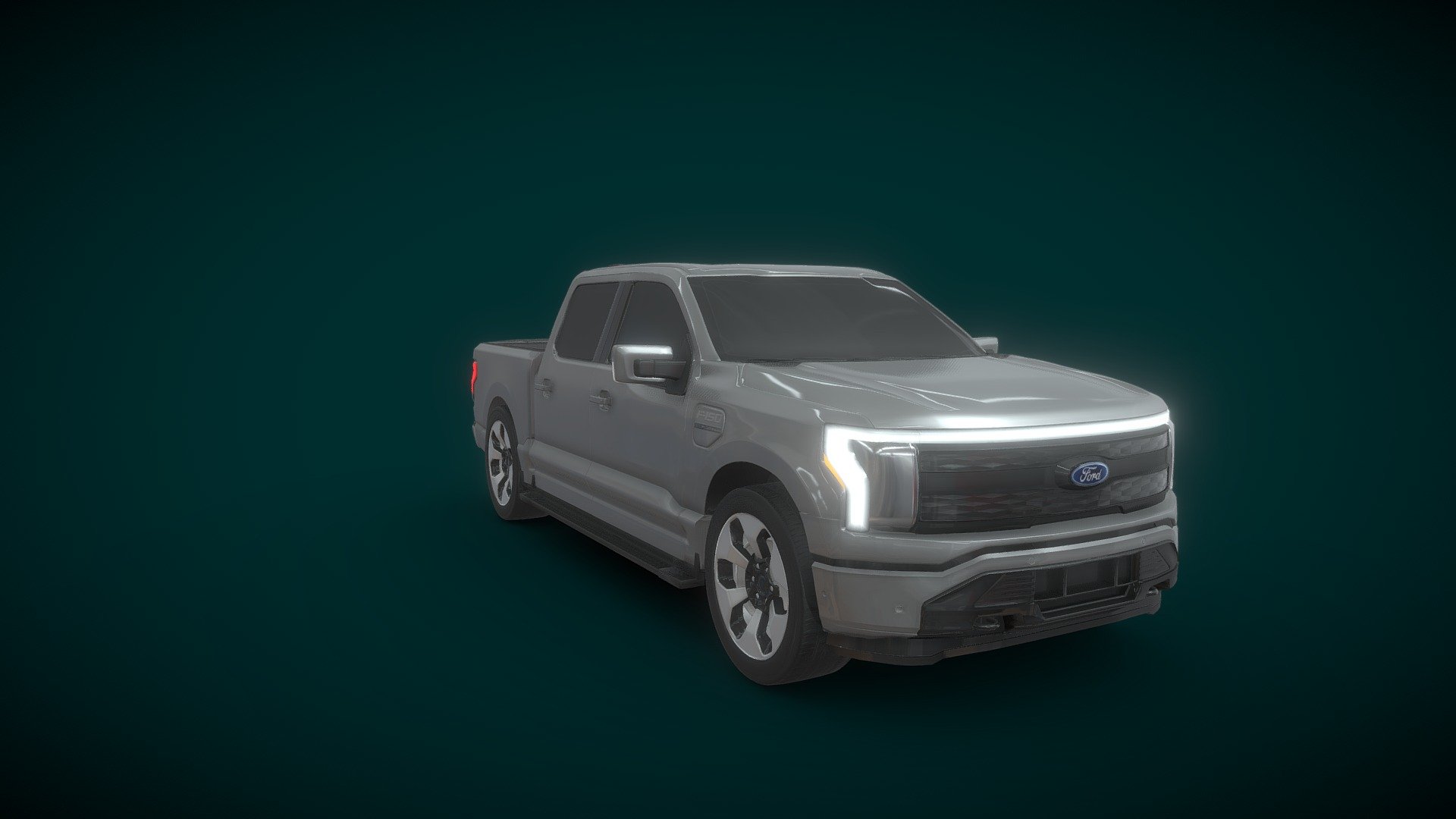 Ford F150 Lightning 3D model 3d model